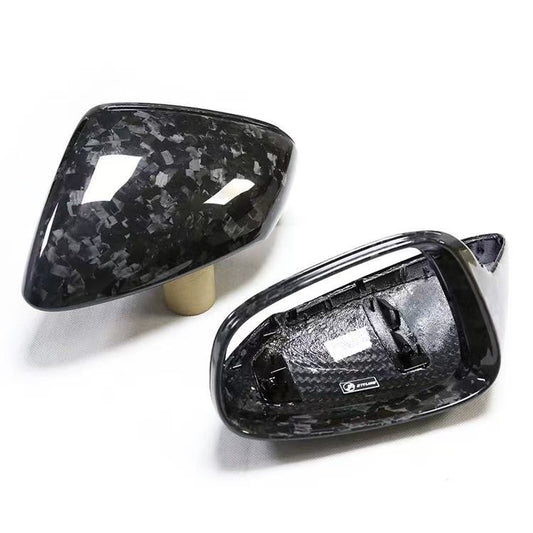 Dry Carbon Fiber Replacement Mirror Caps for Pors 911 992 Taycan
