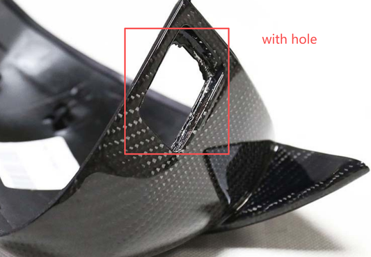 Carbon Fiber Replacement Bull Horn Mirror Caps For Audi A4 A4L B9 A5
