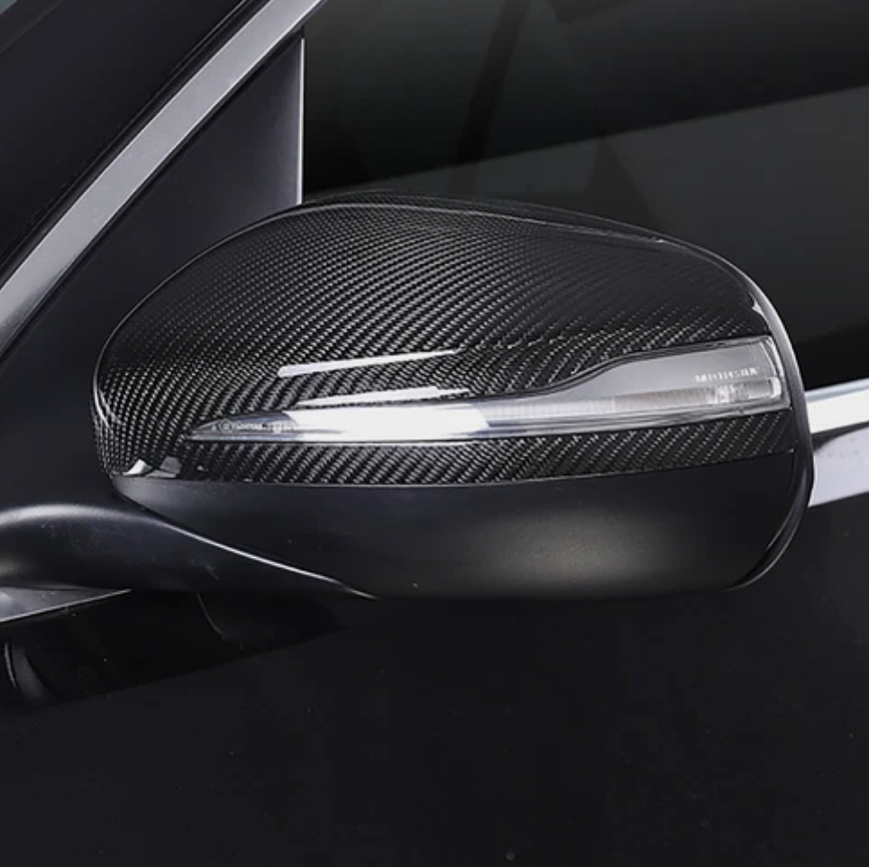 Replacement Dry carbon W464 W465 Side mirror cover 3K W463A High quality