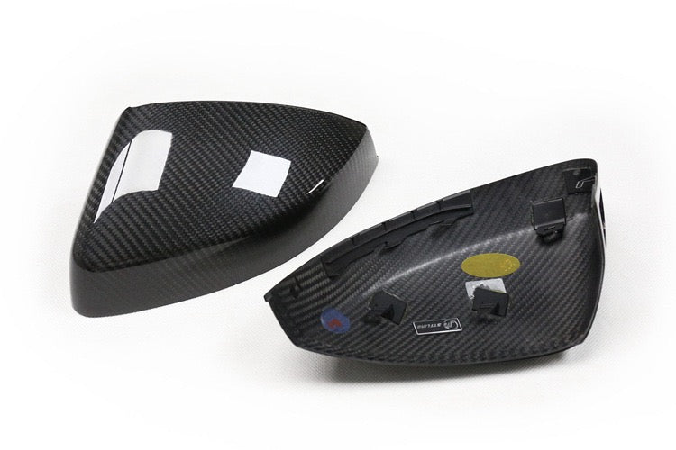 Dry carbon Replacement side mirror cover for Audi 13Y- 8V A3 S3 RS3