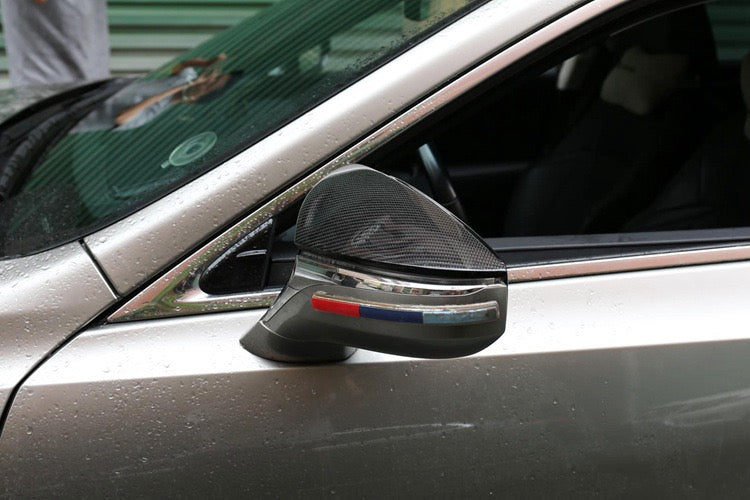 Carbon fiber Replacement side mirror cover for Lexus 2020+ ES IS LC UX LHD car only