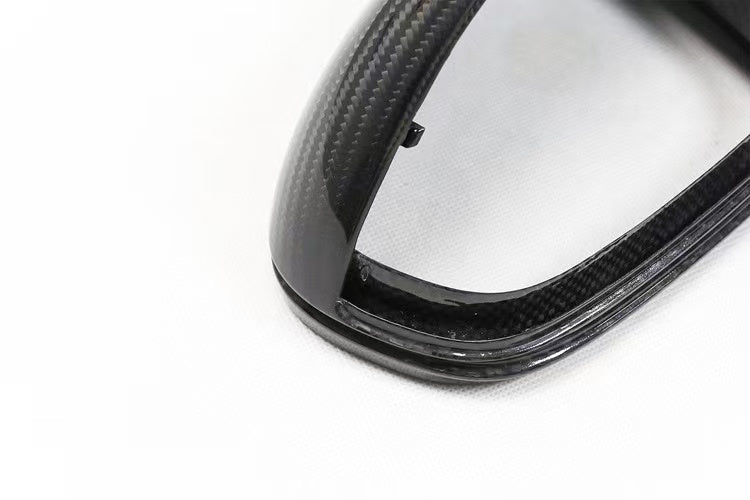 Dry Carbon Fiber Replacement Mirror Caps for Pors 911 992 Taycan
