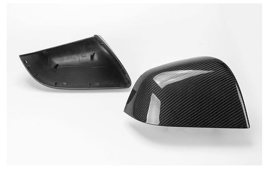 [Real Carbon Fiber] Replacement Mirror Cover for Tesla Model 3 Model Y OEM Style (1 pair)