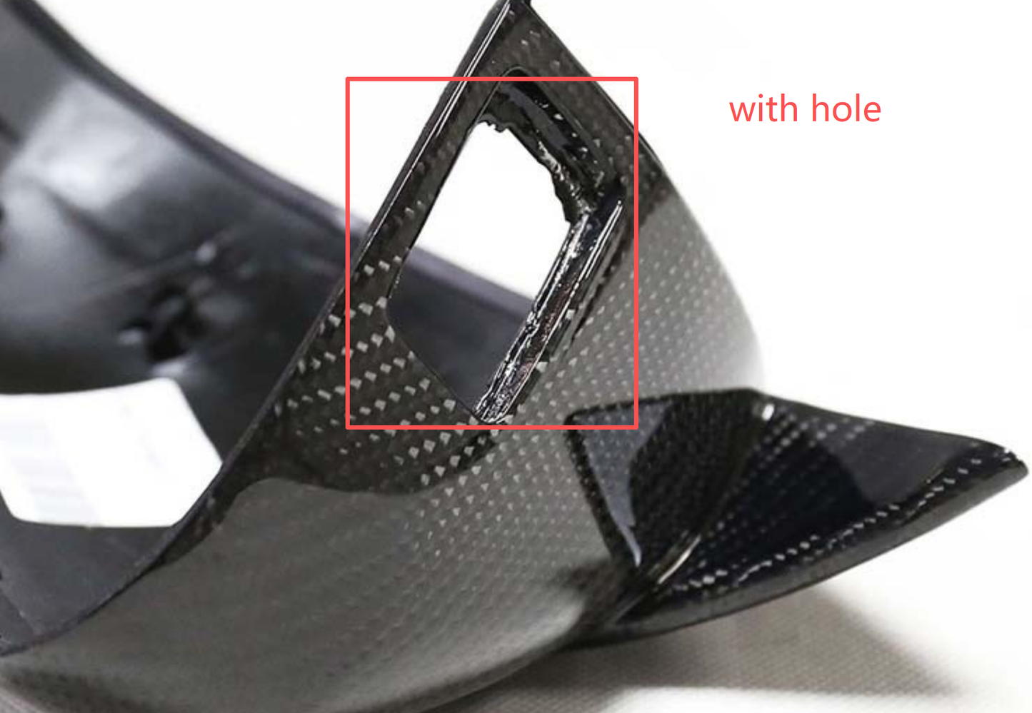 Carbon Fiber Replacement Bull Horn Mirror Caps For Audi A4 A4L B9 A5