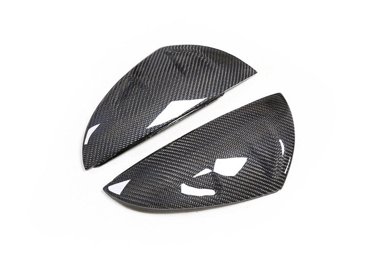 Carbon fiber Replacement side mirror cover for Lexus 2020+ ES IS LC UX LHD car only